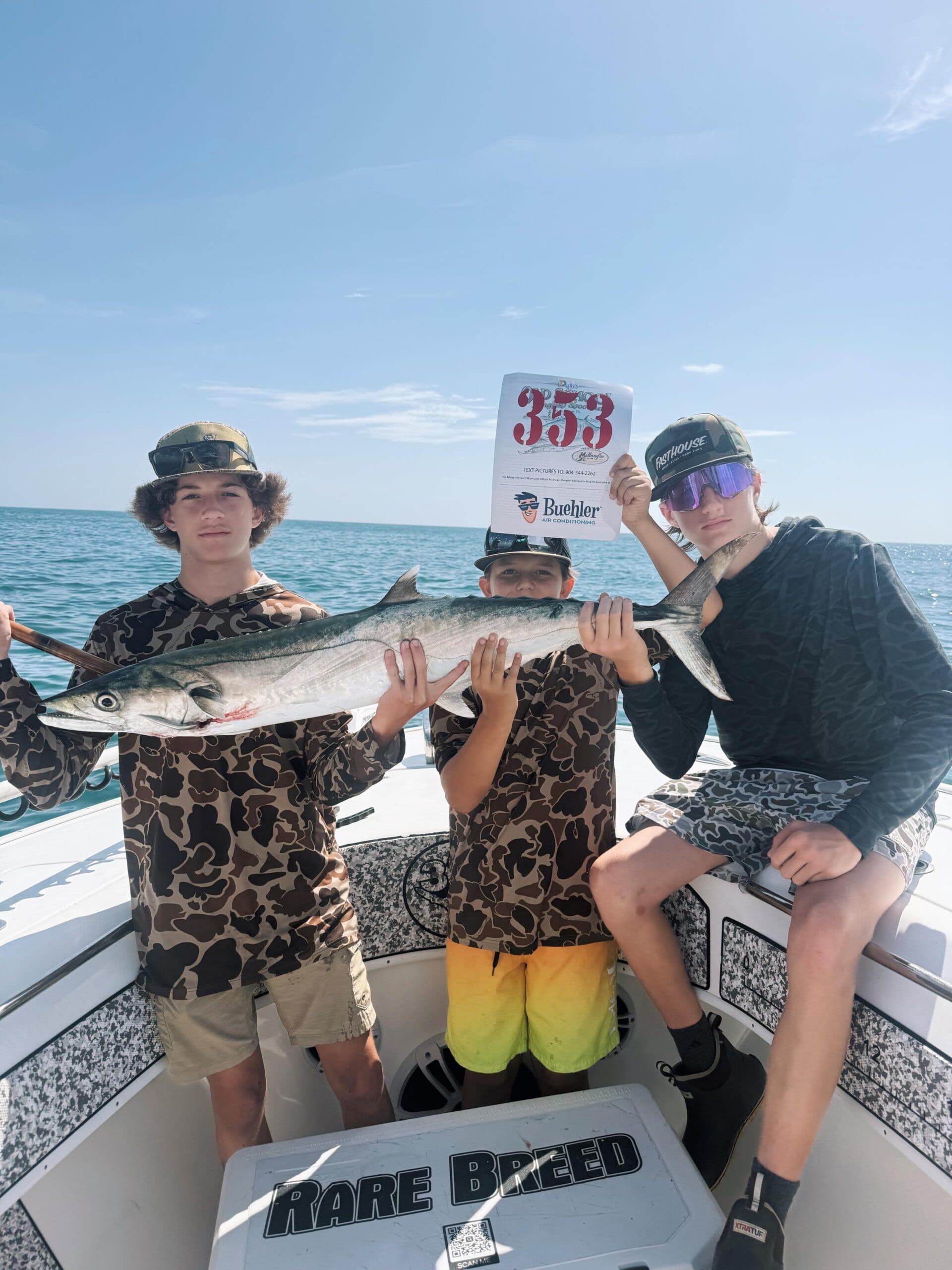 Fishing with Rare Breed Charters